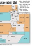 Utah suicide map